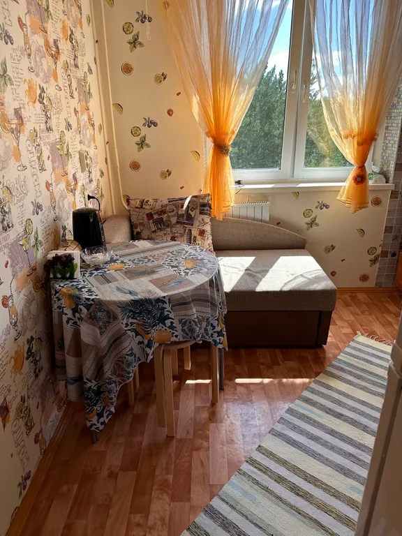 Уютная крупногабаритная однокомнатная квартира