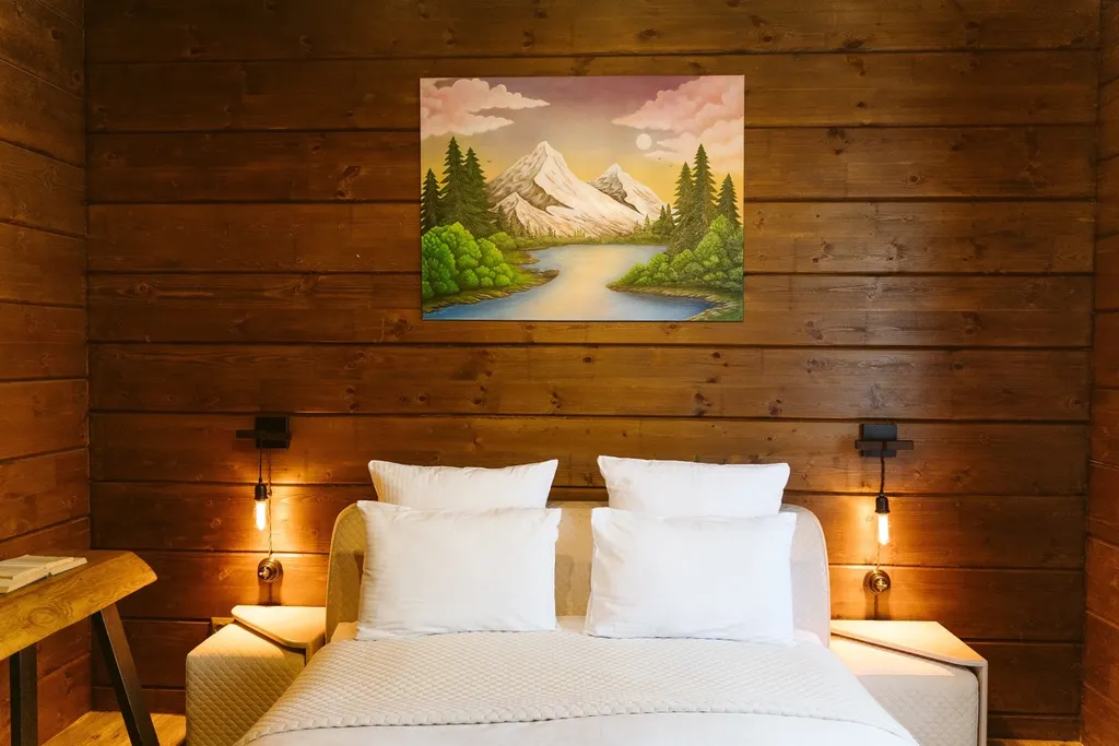 Дом с камином, сауной и купелью