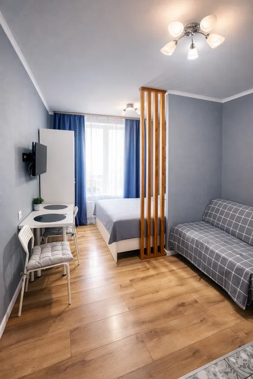 Современная студия для коротких и долгих визитов