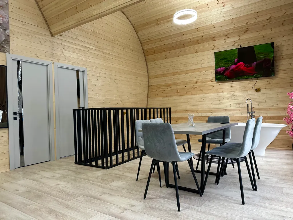 Коттедж - Сердце с видом на горы и лес