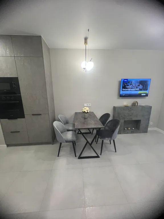 Уютная квартира в новом доме с видом на город