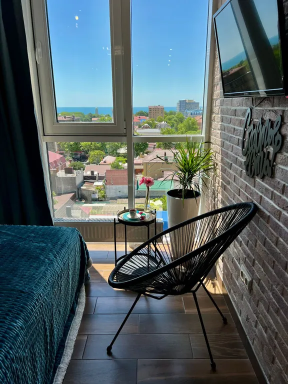 Квартира Квартира Отличная студия с прекрасным видом на море — Анапа