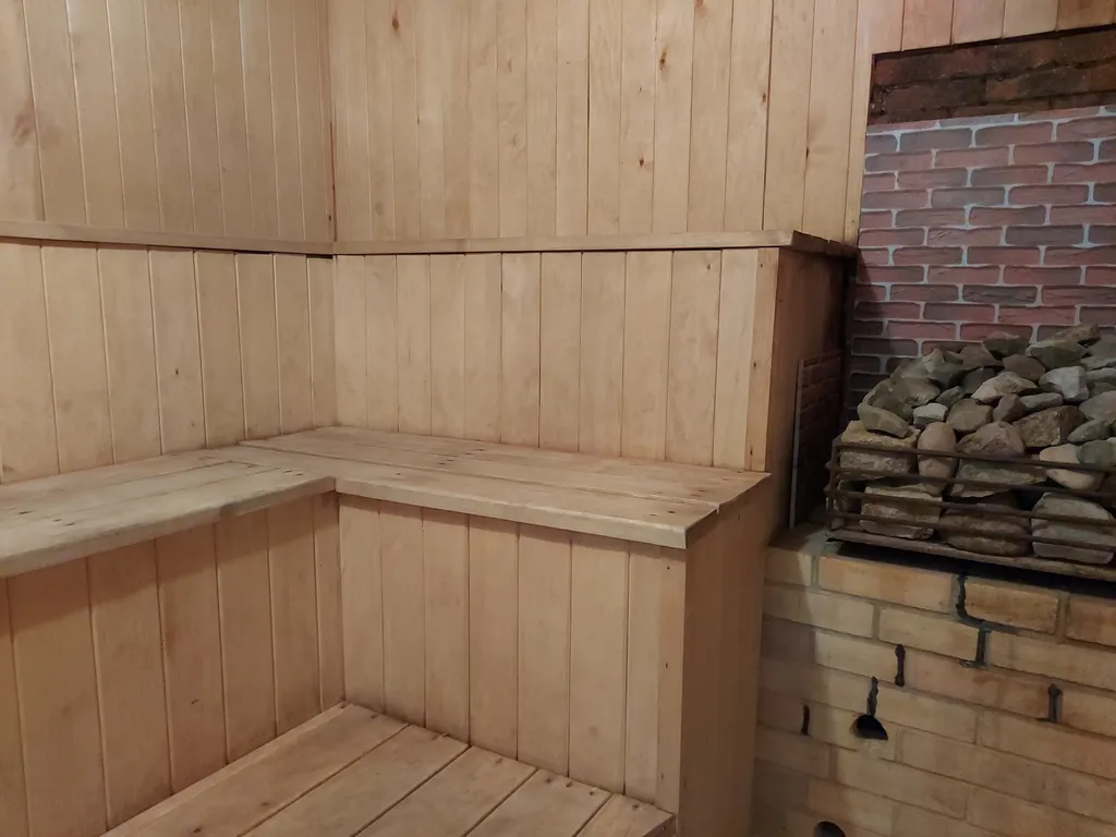 Дом-баня на берегу Балтийского моря