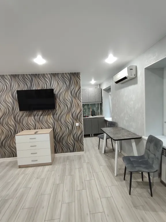 Студия после ремонта, вода 24/7