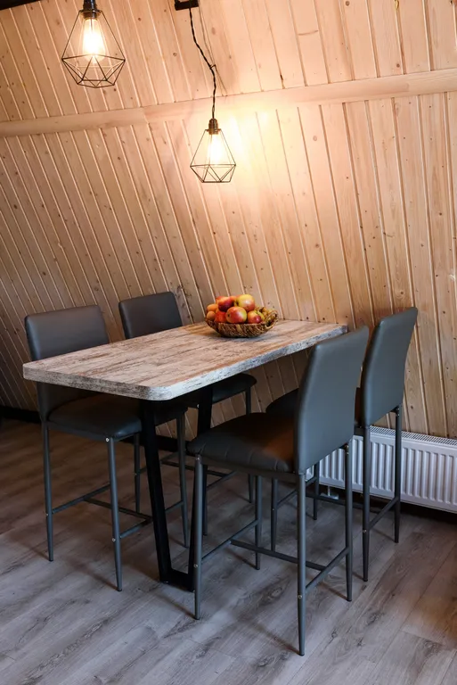 А-фрейм с видом на горы