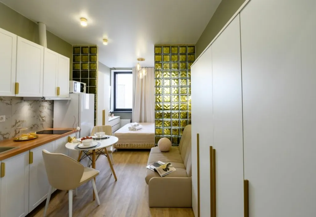 Квартира Квартира Дизайнерская студия в современном ЖК — Москва