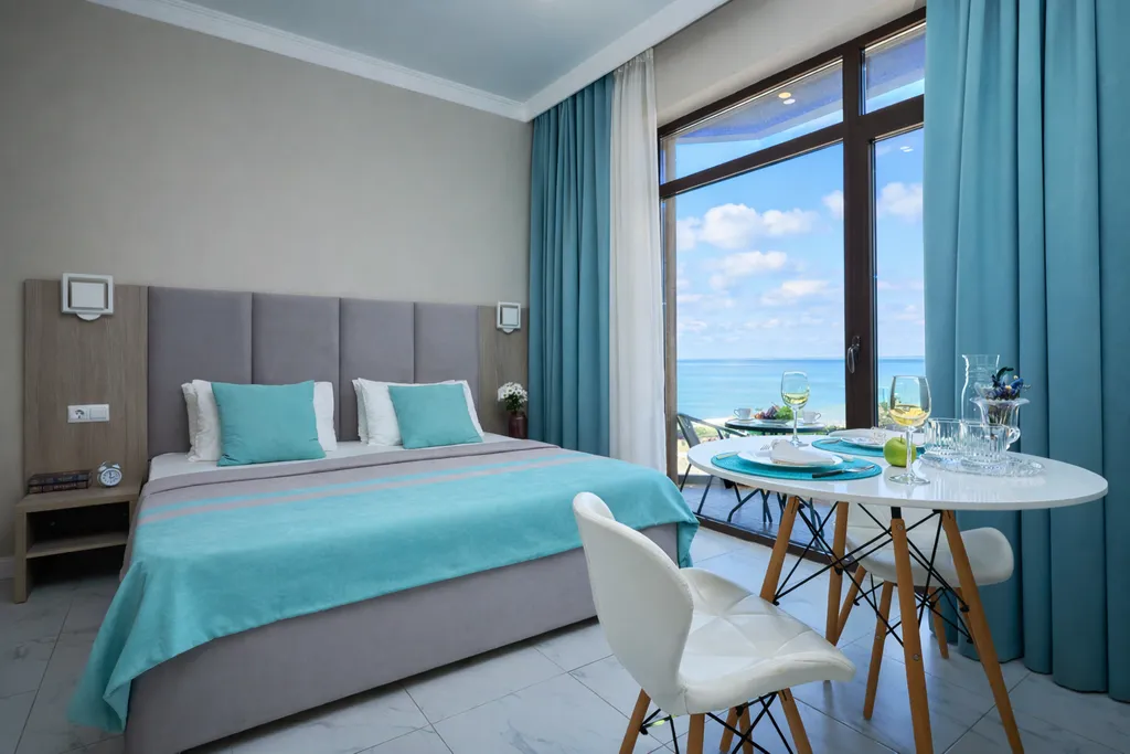 Квартира Премиум с видом на море и балконом — Лазаревское