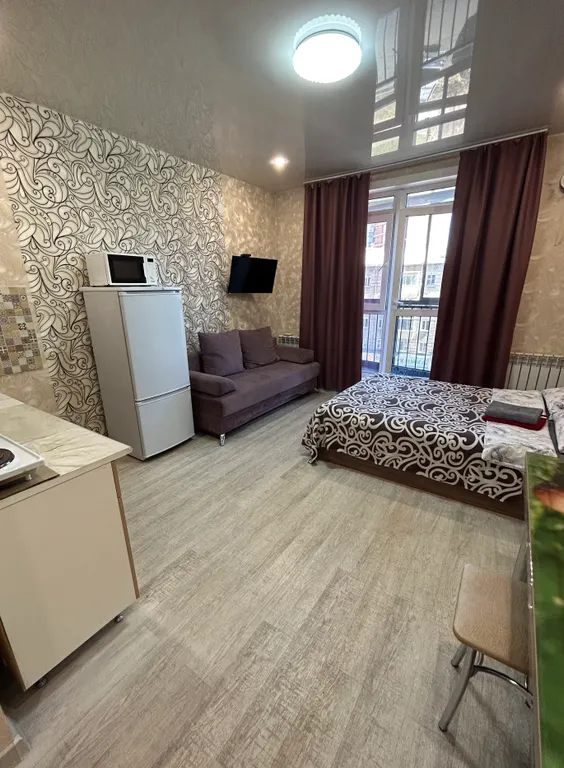 Уютная студия в новом доме в 7 минутах от ЖД вокзала