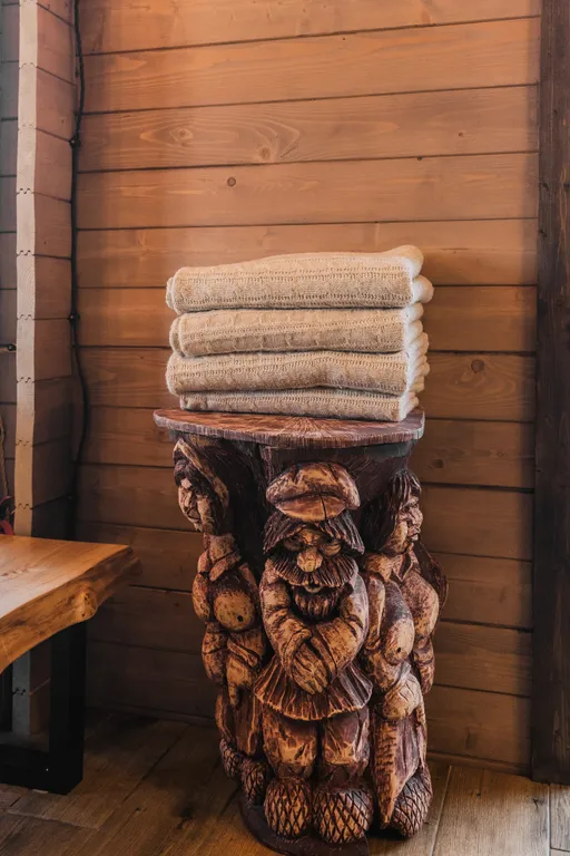 Дом Talotonttu на холме в окружении леса