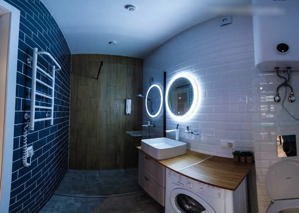 Двухуровневый апартамент в стиле лофт