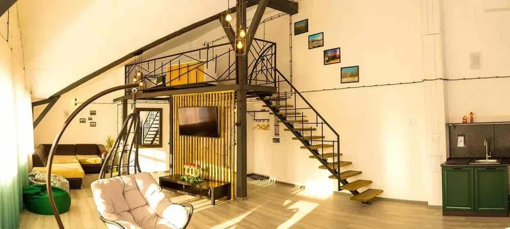 Двухуровневые апартаменты