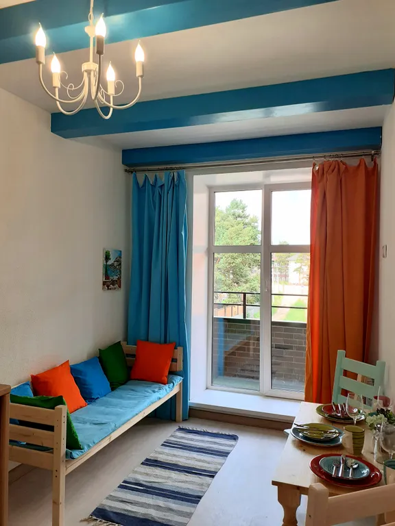 Стильная квартира в лесу у моря