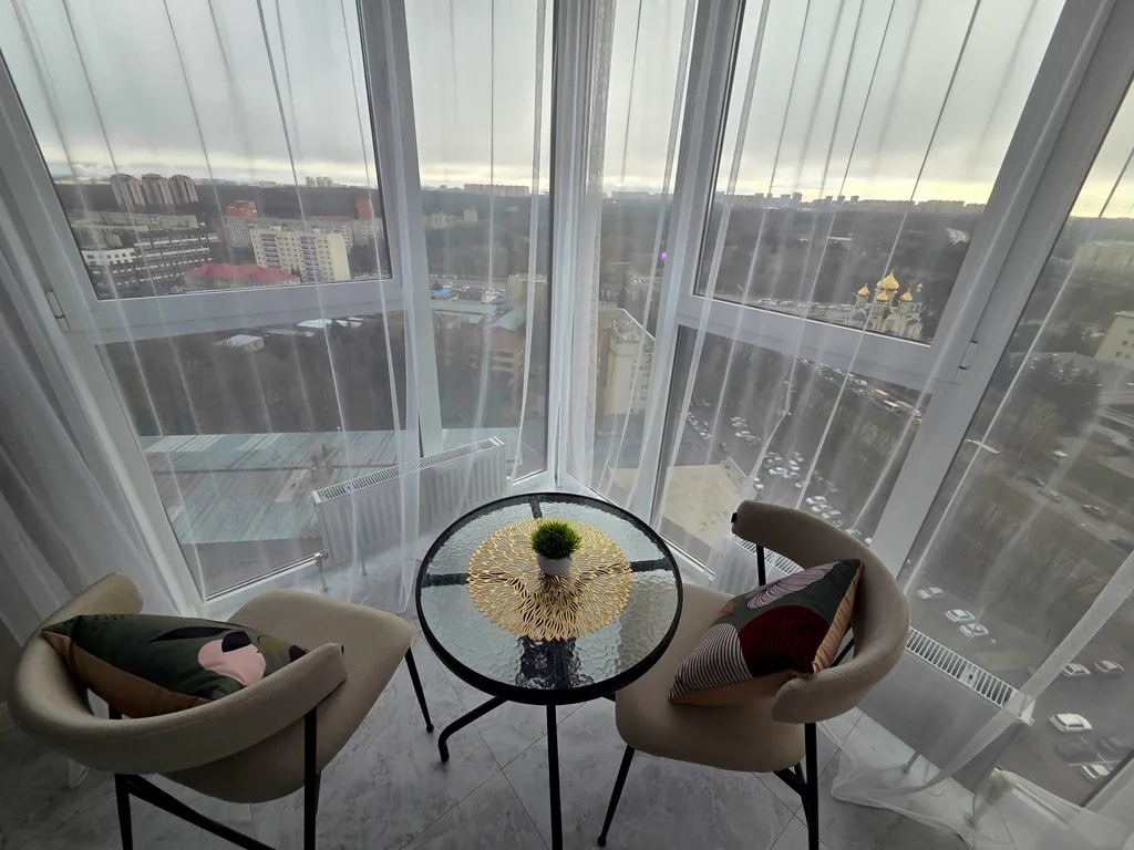 Стильная квартира с красивым видом