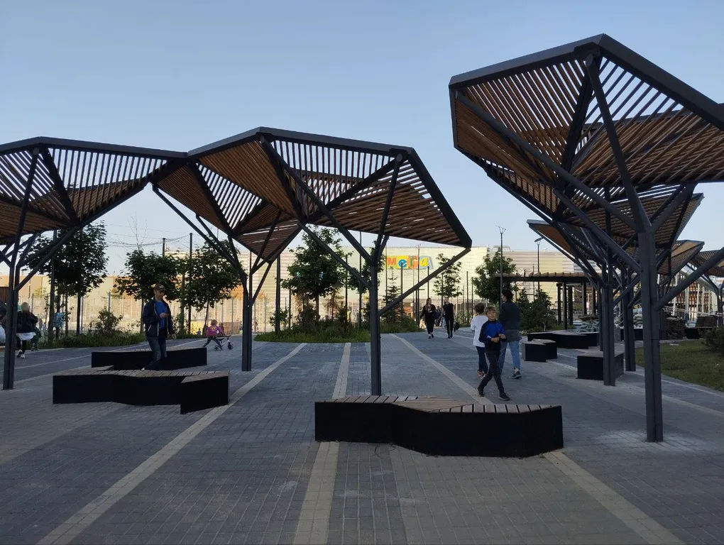 Уютная студия с панорамным балконом рядом с ТРЦ Мега и Шереметьево