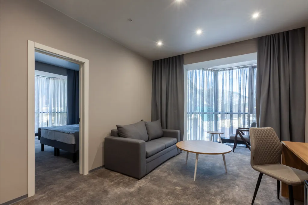 Люкс с видом на горы в отеле АССА