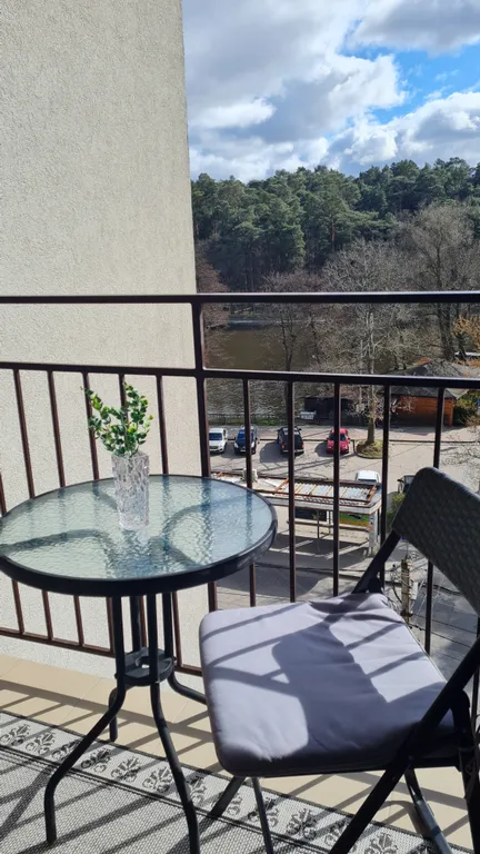 Квартира студия с видом на Озеро тихое и леса