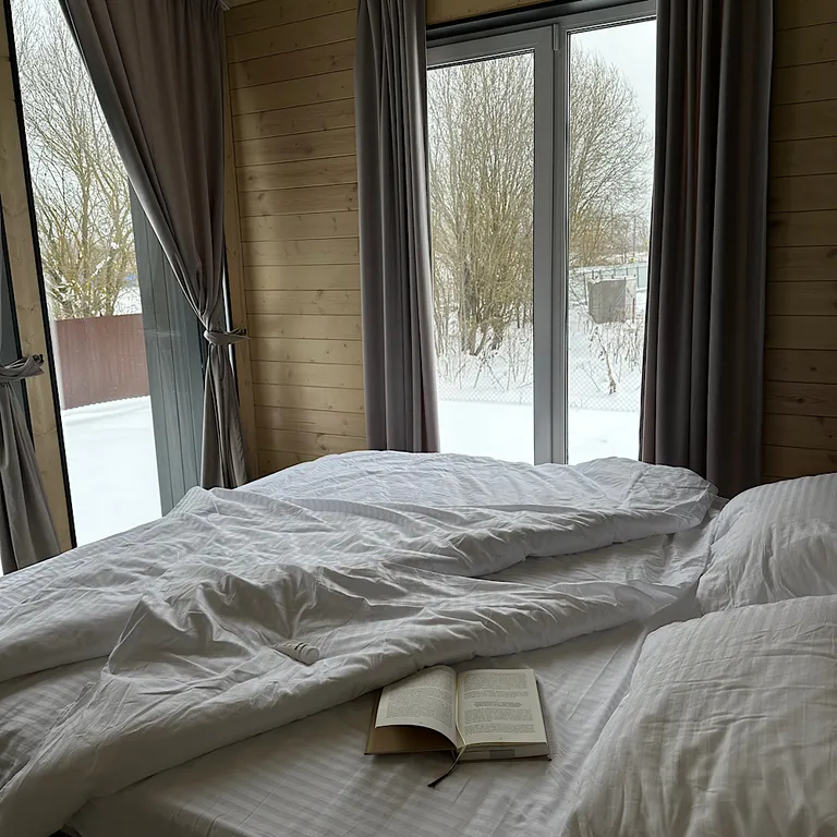 Домик у Сорочан с камином и сауной