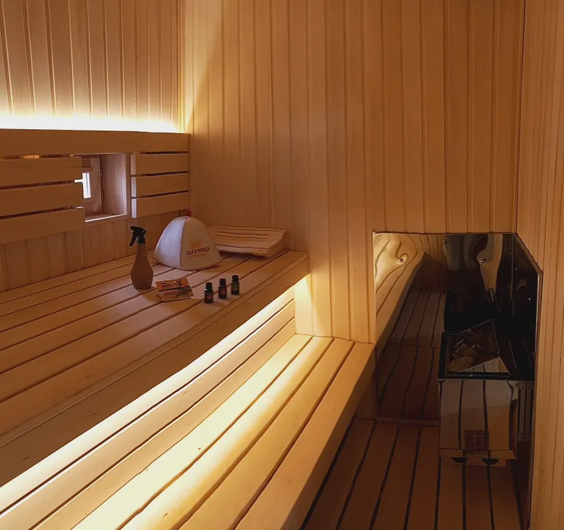 Уютный дом с сауной и купелью для отдыха