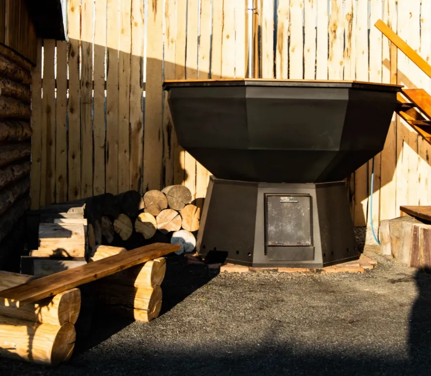 Коттедж с чаном  и баней