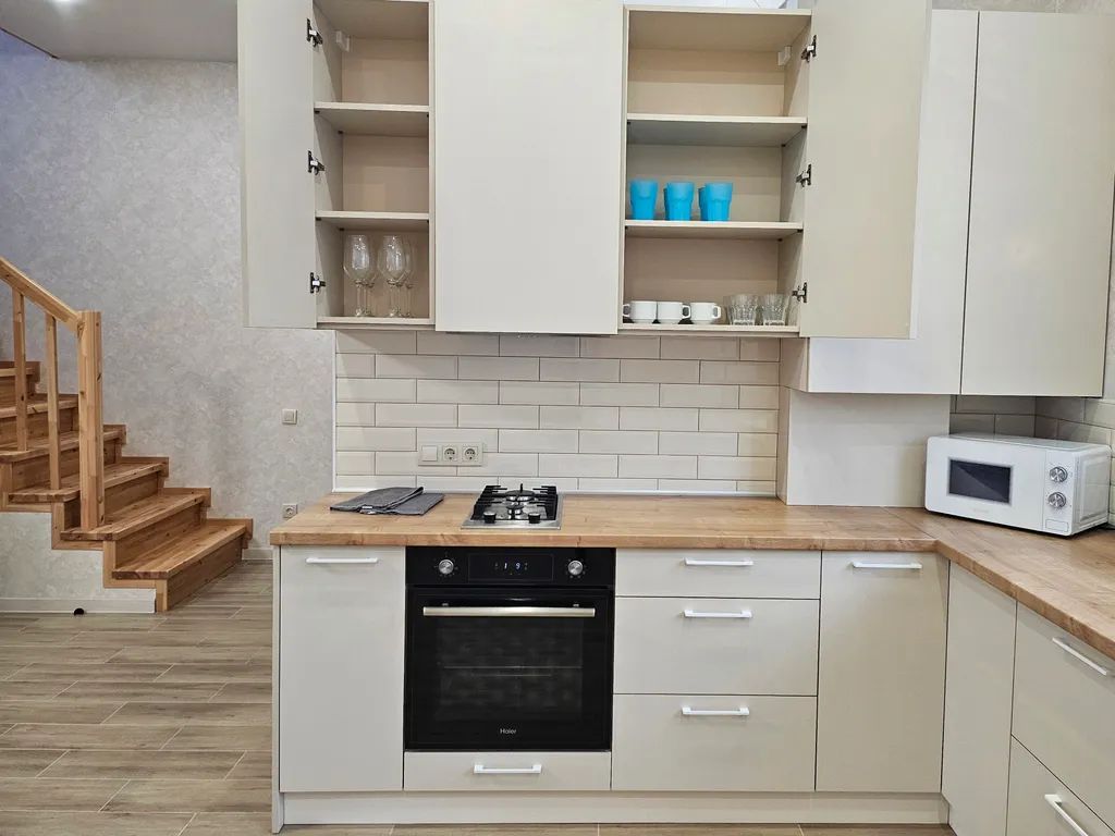 Домик у моря с зоной барбекю