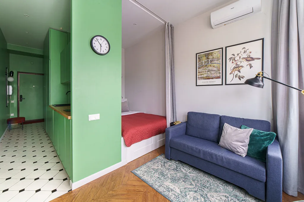 Квартира Квартира Green apartment city view в историческом центре. — Нижний Новгород