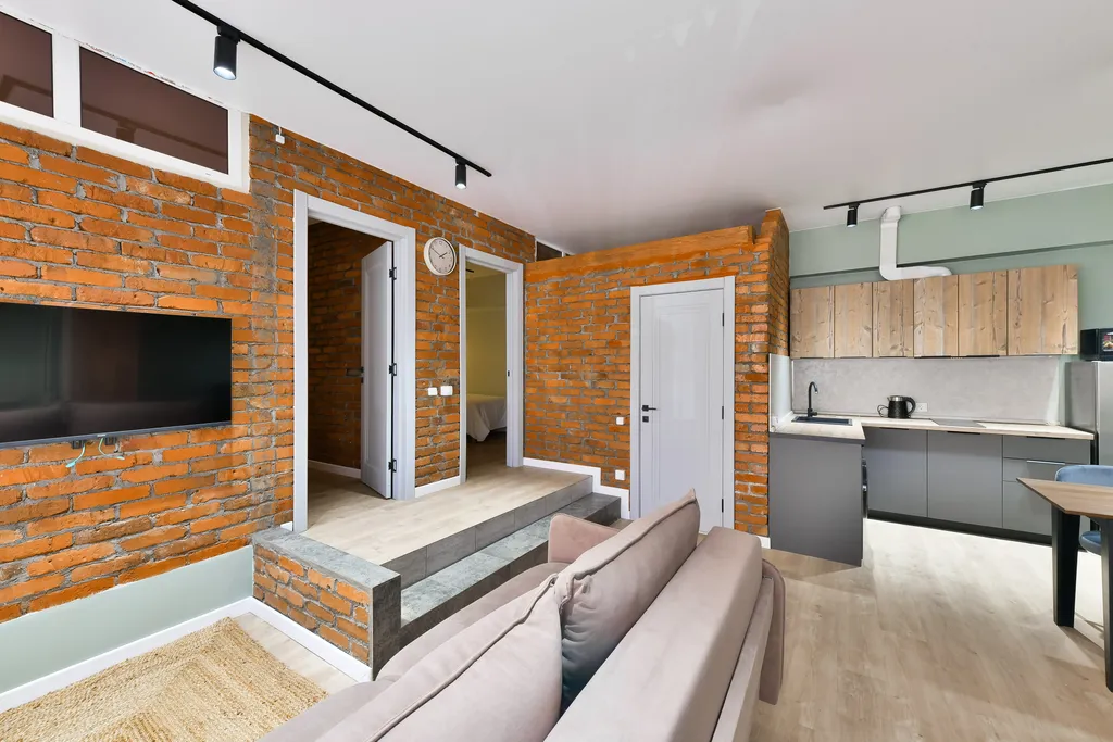 Новый апартамент в стиле лофт