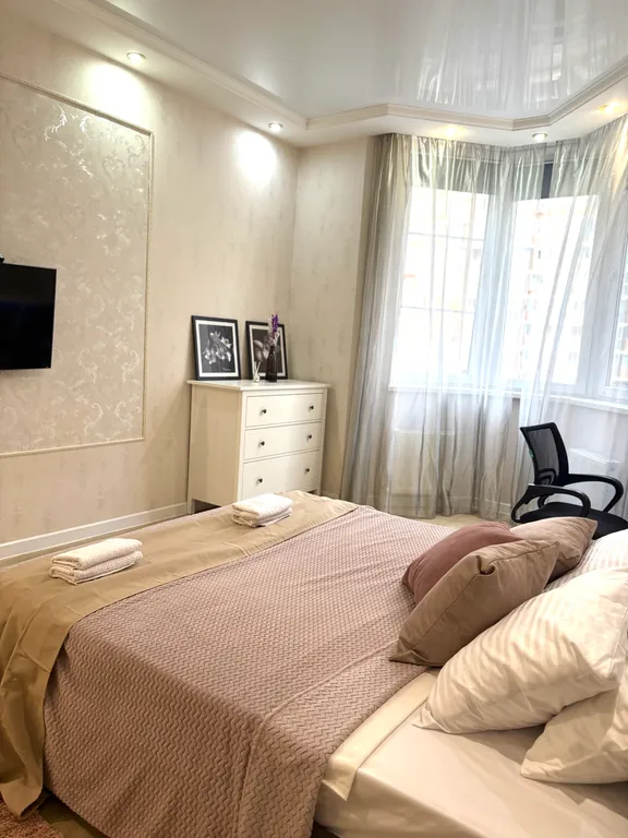 Квартира Евродвухкомнатная светлая квартира — Краснодар