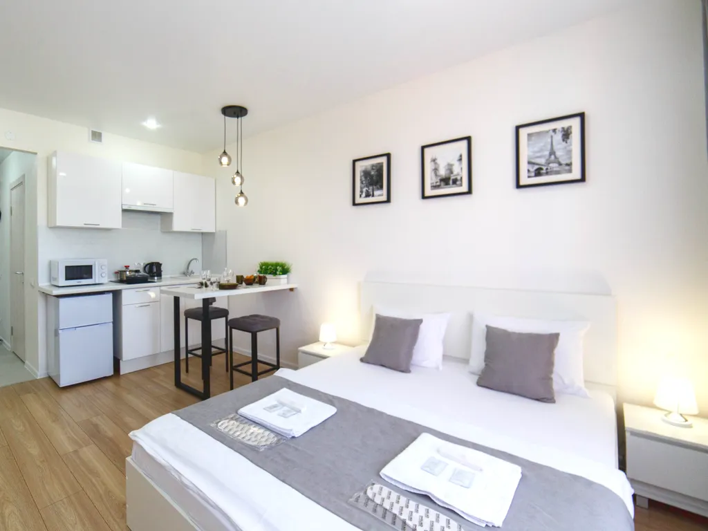 Квартира Студия-модерн с евроремонтом — аренда посуточно в Калуга