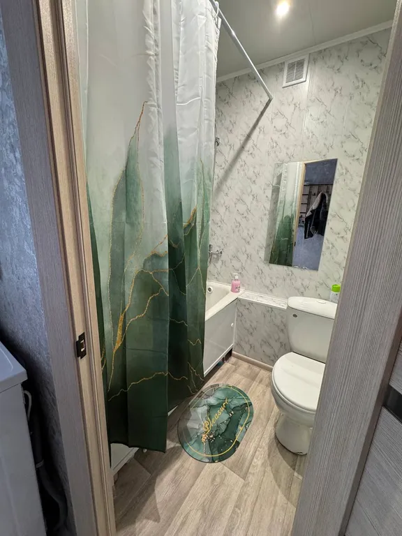 Студия в пастельных тонах после капитального ремонта