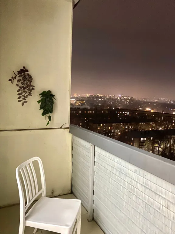 Уютная квартира с красивым видом на город