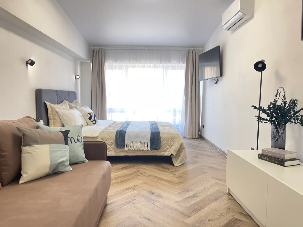 Квартира Евро-двухкомнатная квартира в паре минут от берега морской бухты — Севастополь