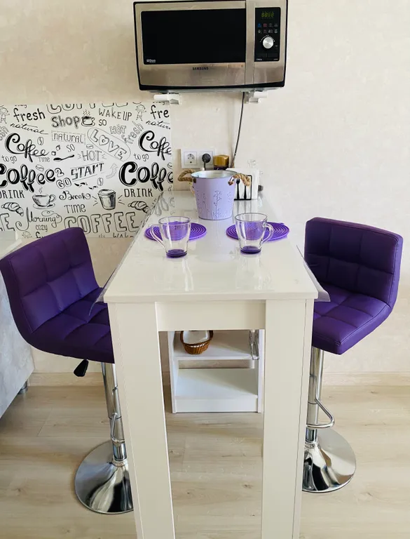 Уютная студия для двоих в новом доме