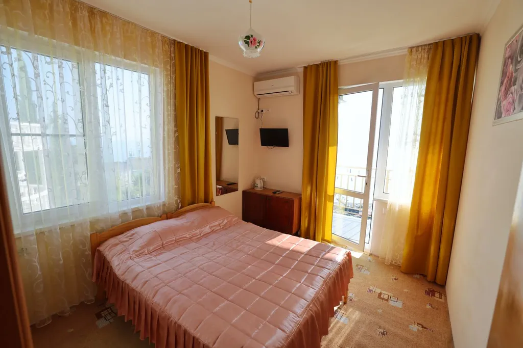 Квартира Двухместный номер с балконом и видом на море — Лазаревское