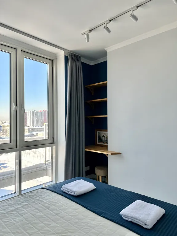 Уютная квартира с красивыми видами