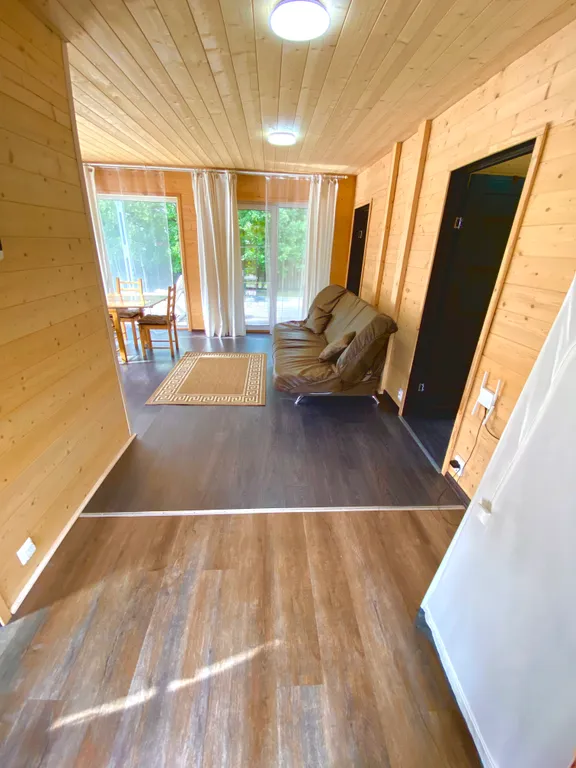 Уютный дом для семейного отдыха с баней и детской площадкой