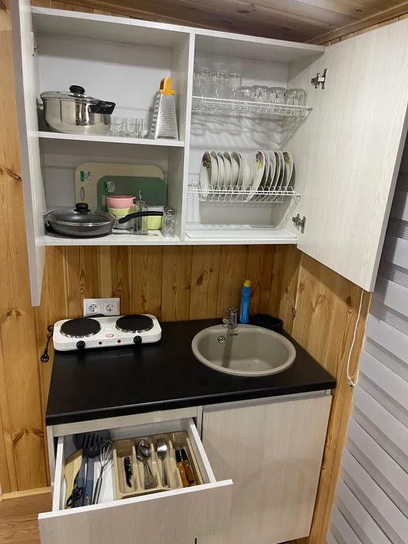 Частный дом у горы