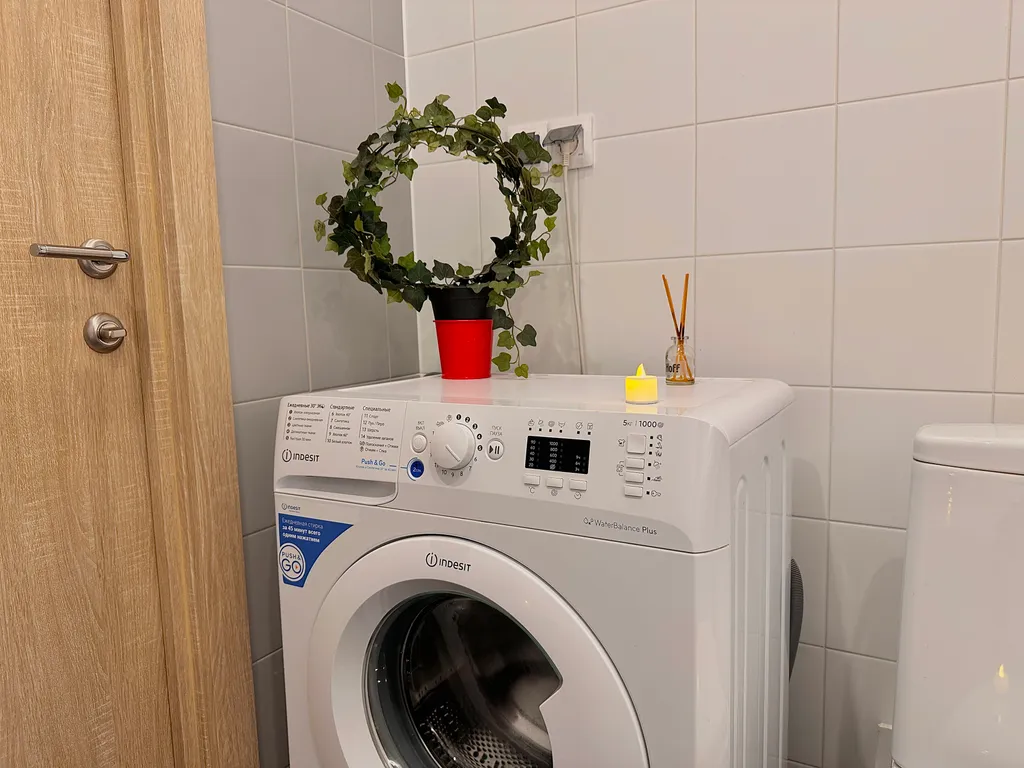 Просторная 1-комнатная квартира для 4 человек рядом с метро Аннино.