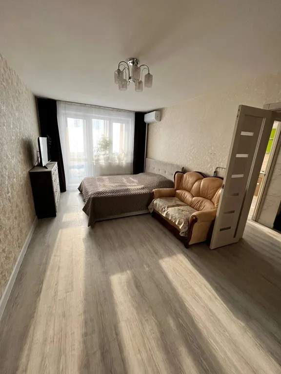 Однокомнатная квартира с видом на город