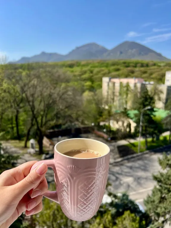 Cozy place с видом на горы