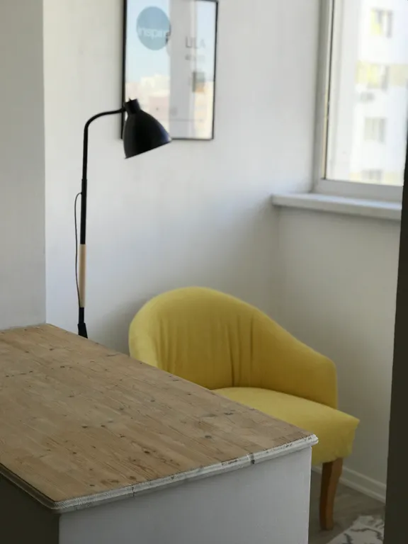 Большая светлая квартира-студия