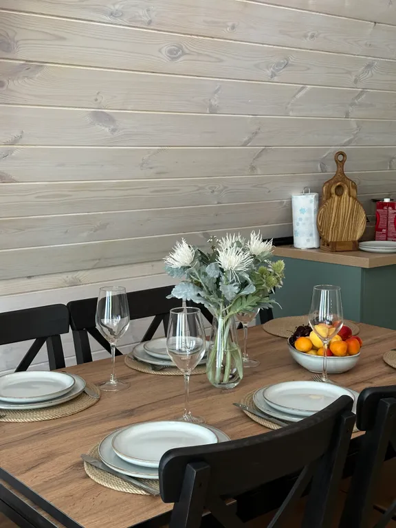 Уютный новый дом А-frame Седьмой берег