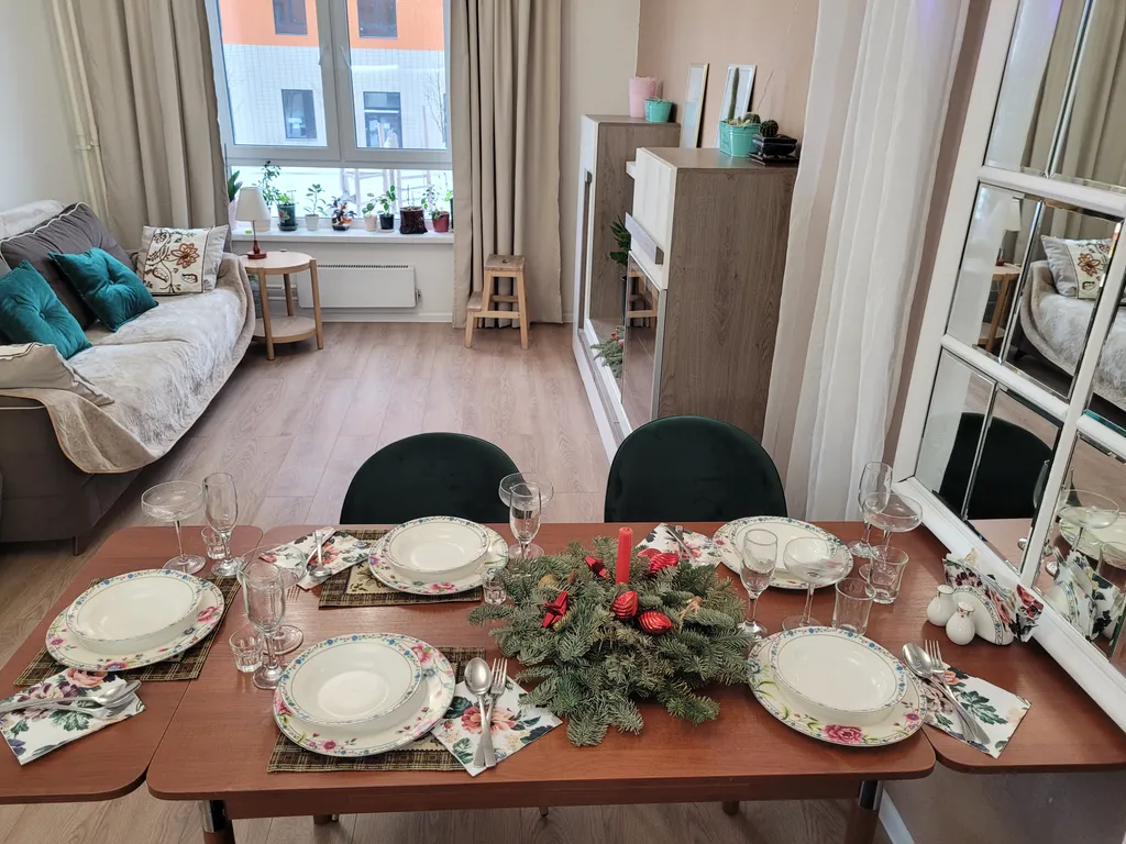 Уютная квартира у метро Митино в новом ЖК в парковой зоне