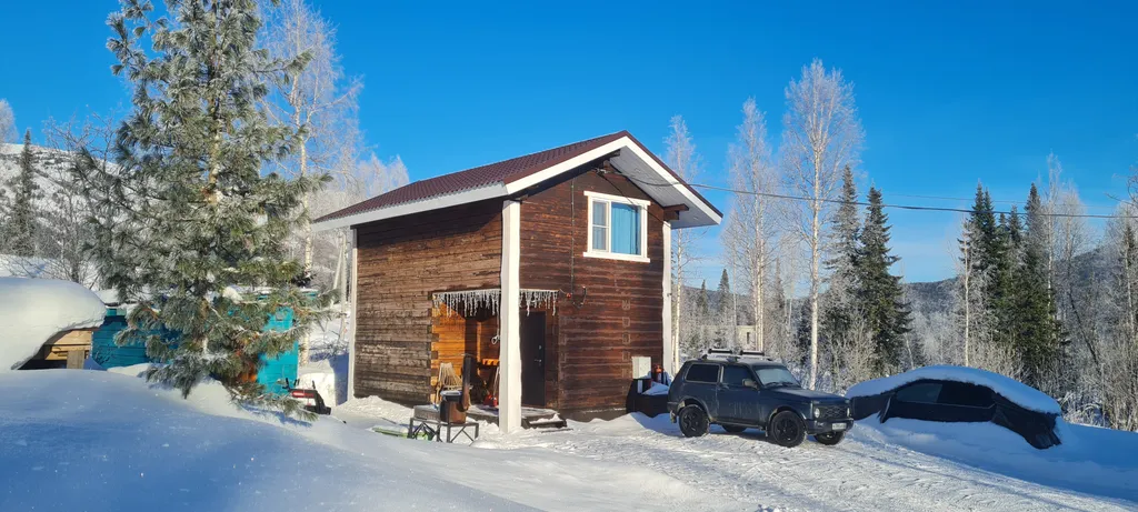 Коттедж ХоббитГеш уютный дом из бруса — Шерегеш