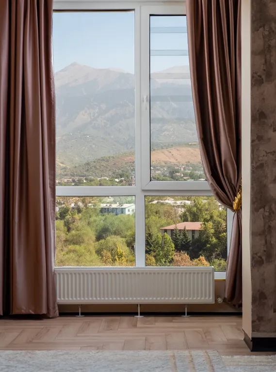 Квартира с панорамным видом на горы