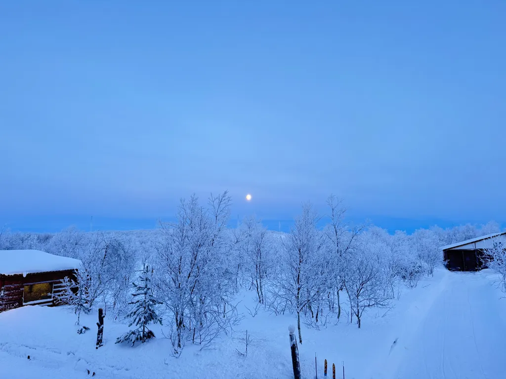 Уютный дом на севере