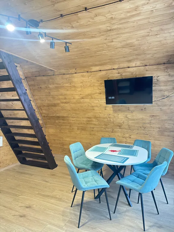 Коттедж Коттедж А-фрейм в живописном месте — Архыз