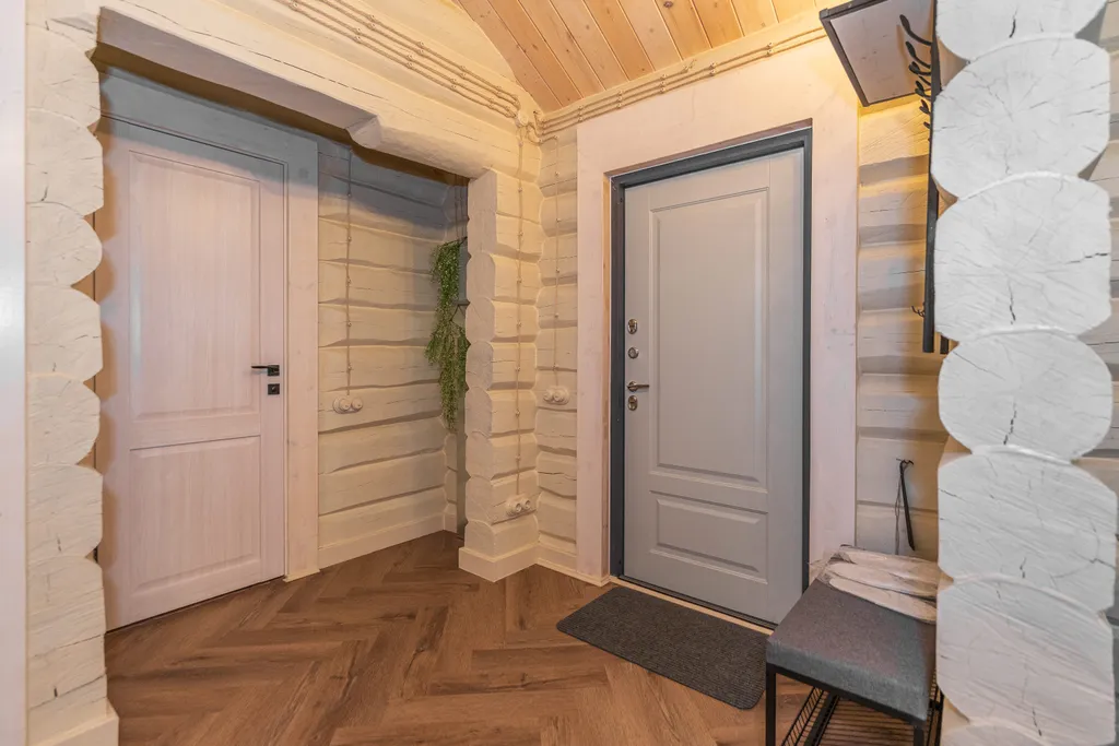 Уютный сруб из бруса №1