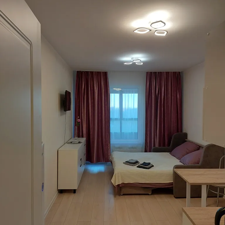 Уютная теплая студия в новом жк повышенного комфорта