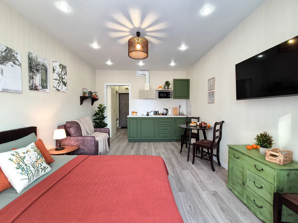 Студия в ЖК Летний, пространство для души