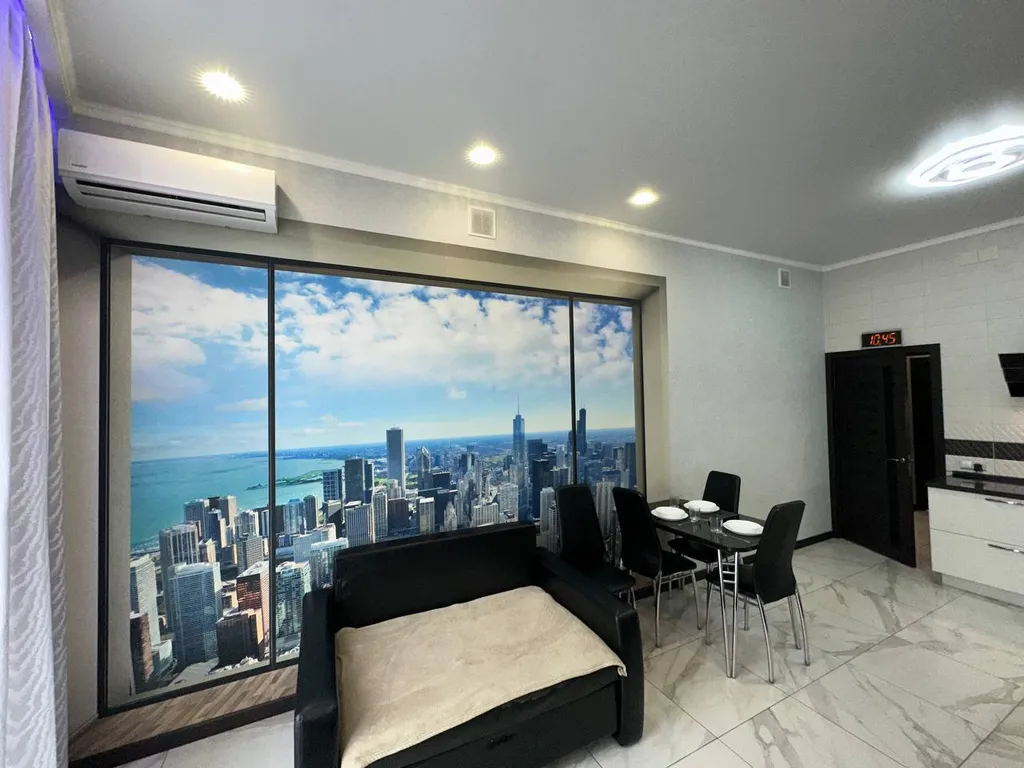 1-комнатная квартира с современным ремонтом